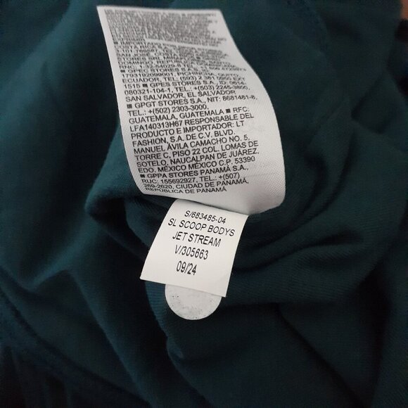 Old Navy NWT Women's Size 4X Dark Green Double-Layer Scoop-Neck Tank Bodysuit - Picture 11 of 11